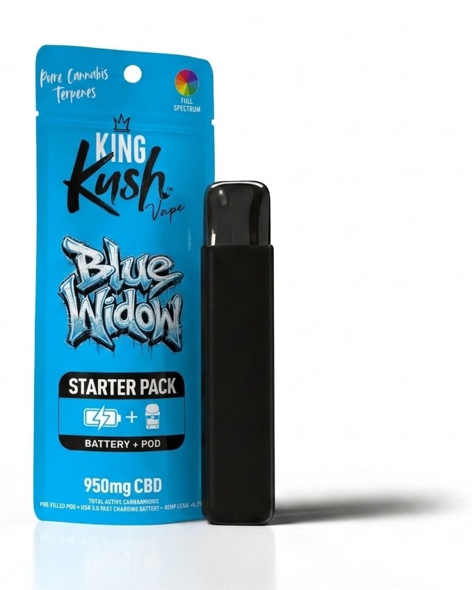 King Kush Blue Widow starter pack